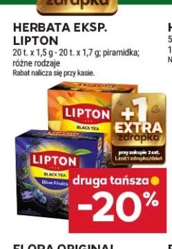 Herbata ekspresowa piramidki Lipton