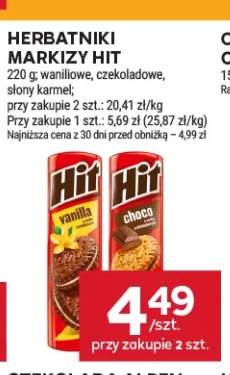 Herbatniki markizy Hit waniliowe +2 warianty