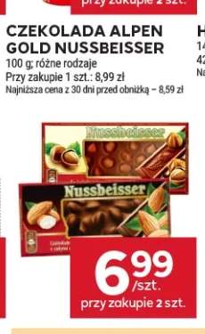 Czekolada Alpen Gold Nussbeisser