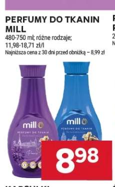 Perfumy do tkanin Mill