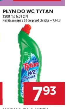 Płyn do WC Tytan