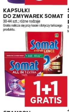 Kapsułki do zmywarek Somat
