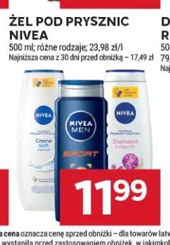 Żel pod prysznic Nivea