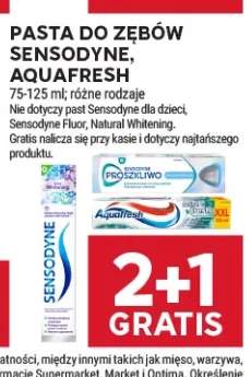 Pasta do zębów Aquafresh +1 wariant