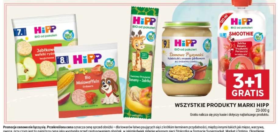 Produkty marki HiPP +5 wariantów