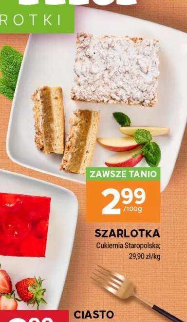 Szarlotka Cukiernia Staropolska