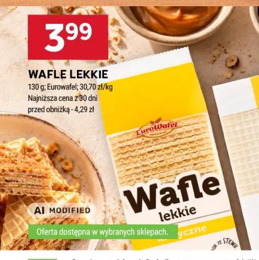 Wafle lekkie Eurowafel