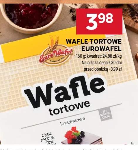 Wafle tortowe Eurowafel