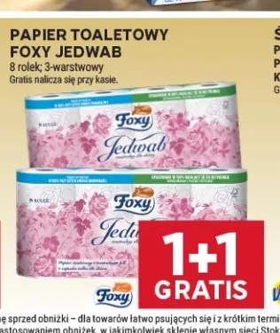 Papier toaletowy Foxy Jedwab