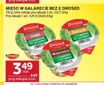 Mięso w galarecie bez E indyk Drosed +2 warianty