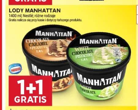Lody Manhattan White Chocolate Pistachio +1 wariant