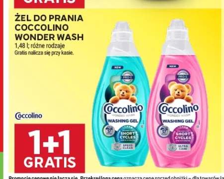 Żel do prania Coccolino Wonder Wash Speed Clean +1 wariant