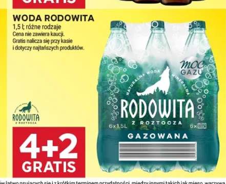 Woda gazowana Rodowita z Roztocza