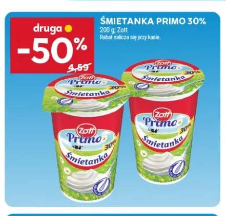 Śmietanka Primo Zott 30%