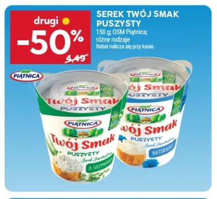 Serek Twój Smak puszysty Piątnica