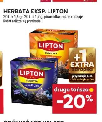 Herbata ekspresowa piramidka Lipton
