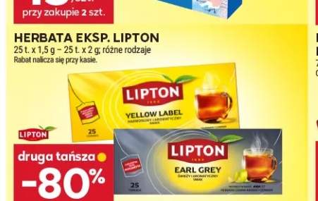 Herbata ekspresowa Lipton