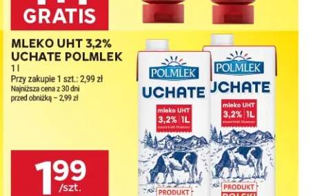 Mleko UHT Uchate Polmlek 3,2%