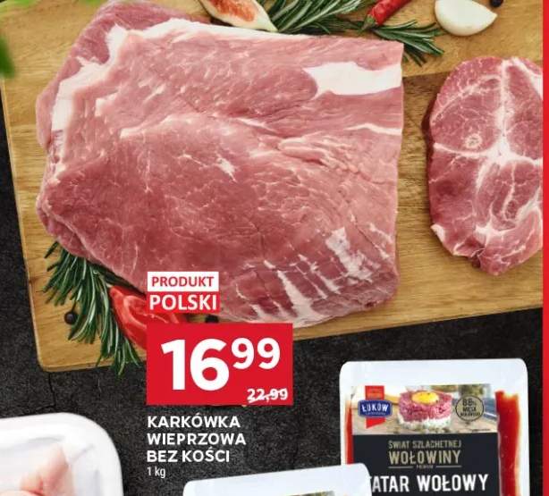 Karkówka wieprzowa bez kości