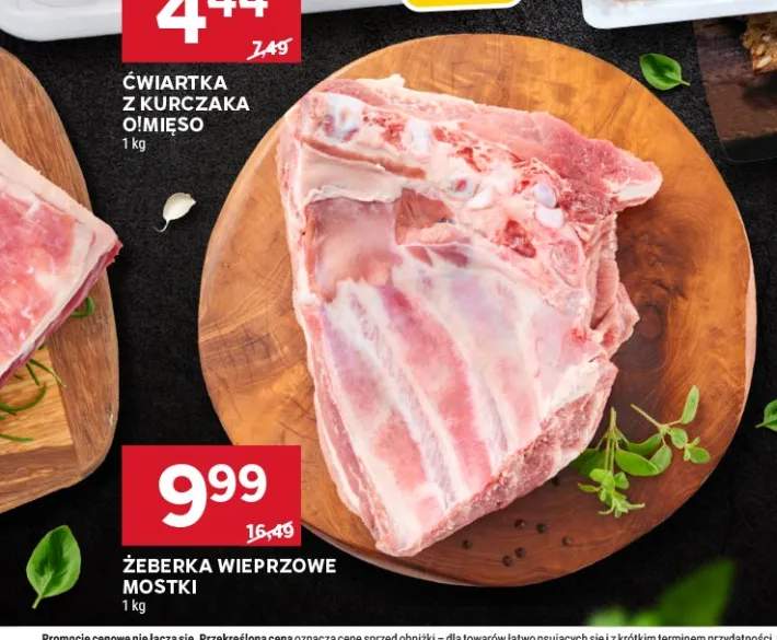 Żeberka wieprzowe mostki