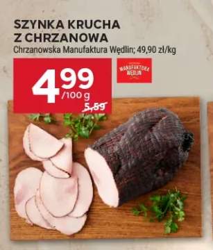 Szynka krucha z Chrzanowa Chrzanowska Manufaktura Wędlin