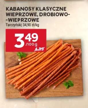 Kabanosy klasyczne wieprzowe Tarczyński +1 wariant