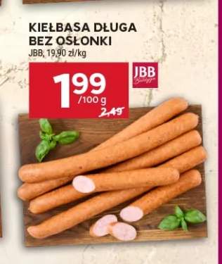 Kiełbasa długa bez osłonki JBB