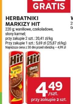 Herbatniki markizy Hit waniliowe +2 warianty