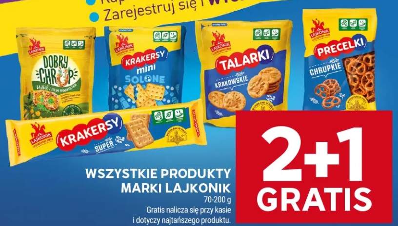 Produkty marki Lajkonik +5 wariantów