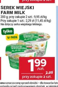 Serek wiejski Farm Milk