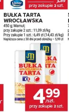 Bułka tarta wrocławska Mamut