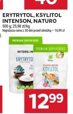 Erytrytol Intenson +1 wariant