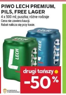 Piwo Lech Premium 4-pak +2 warianty