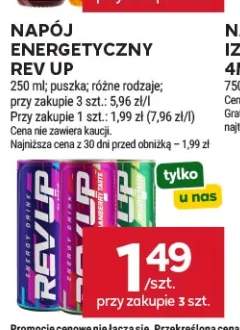 Napój energetyczny Rev Up