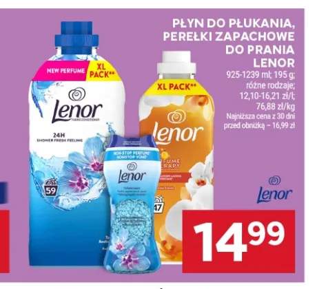 Płyn do płukania Lenor +1 wariant