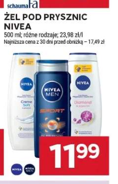 Żel pod prysznic Nivea