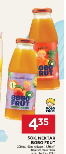 Sok Bobo Frut +1 wariant