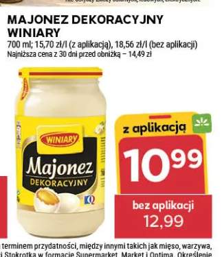 Majonez dekoracyjny Winiary
