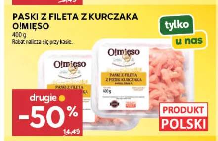 Paski z fileta z kurczaka O!mięso