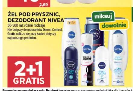 Żel pod prysznic Nivea +1 wariant