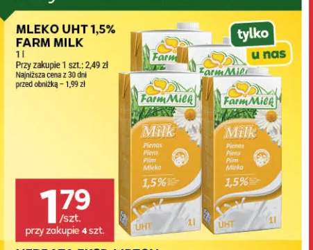 Mleko UHT Farm Milk 1,5%