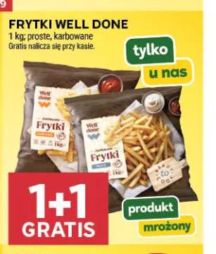 Frytki proste Well Done +1 wariant
