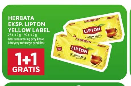 Herbata ekspresowa Lipton Yellow Label