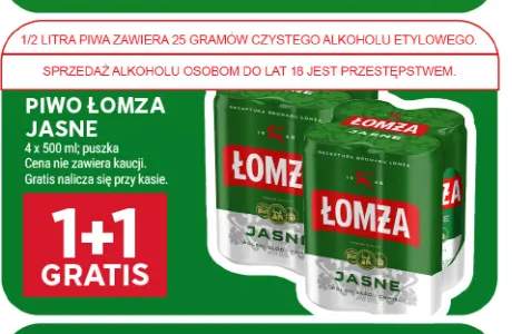 Piwo Łomża 4-pak