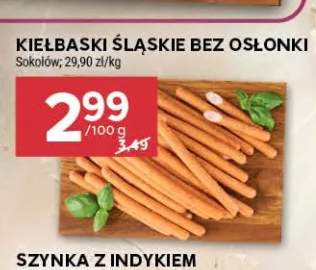 Kiełbaski śląskie bez osłonki Sokołów