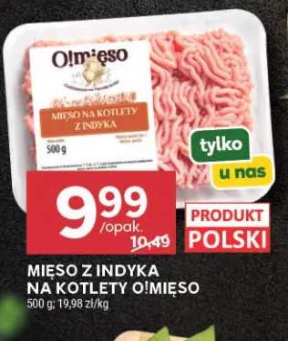 Mięso z indyka na kotlety O!Mięso