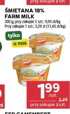 Śmietana Farm Milk 18%