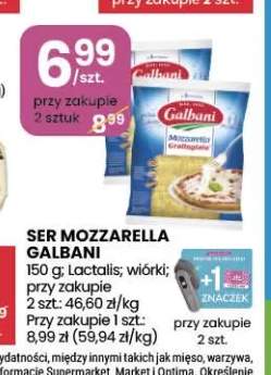 Ser mozzarella wiórki Galbani