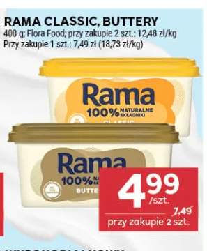 Margaryna Rama Buttery +1 wariant