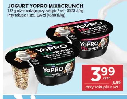 Jogurt YoPRO Mix & Crunch Danone